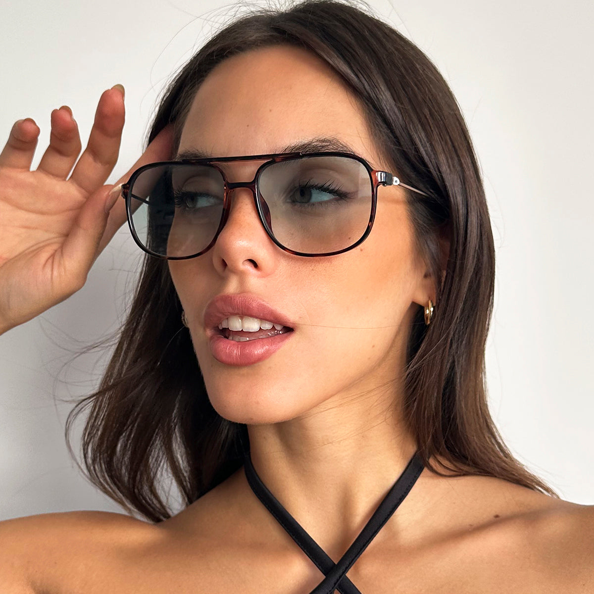 Caravan - Metal Tortoise - Green Gradient Lens