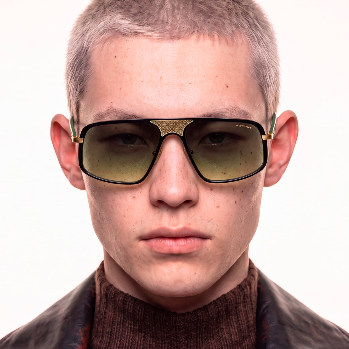 Bosco Black Green Moss Degrade Lens