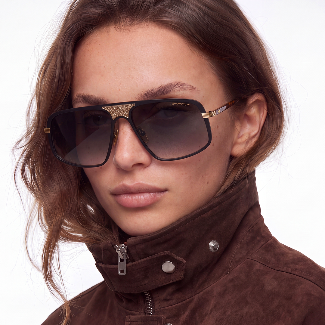 Bosco Black Tortoiseshell Grey Gradient Lens