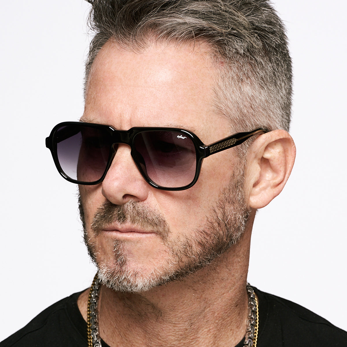 Burdeos - BS - Gray Gradient Lens