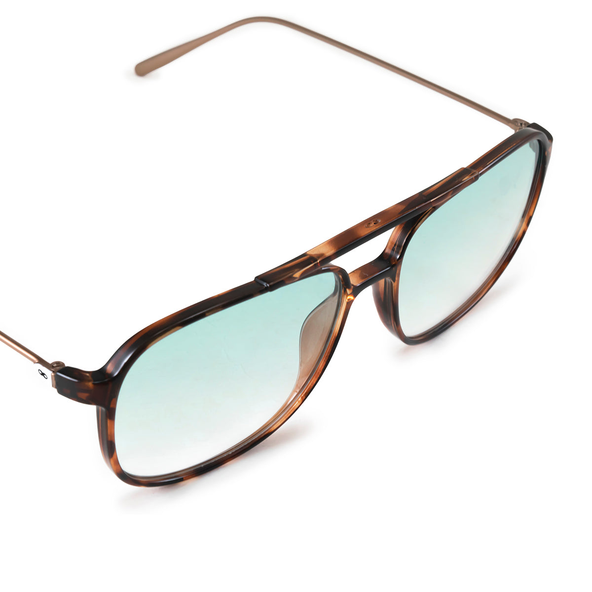Caravan - Metal Tortoise - Green Gradient Lens