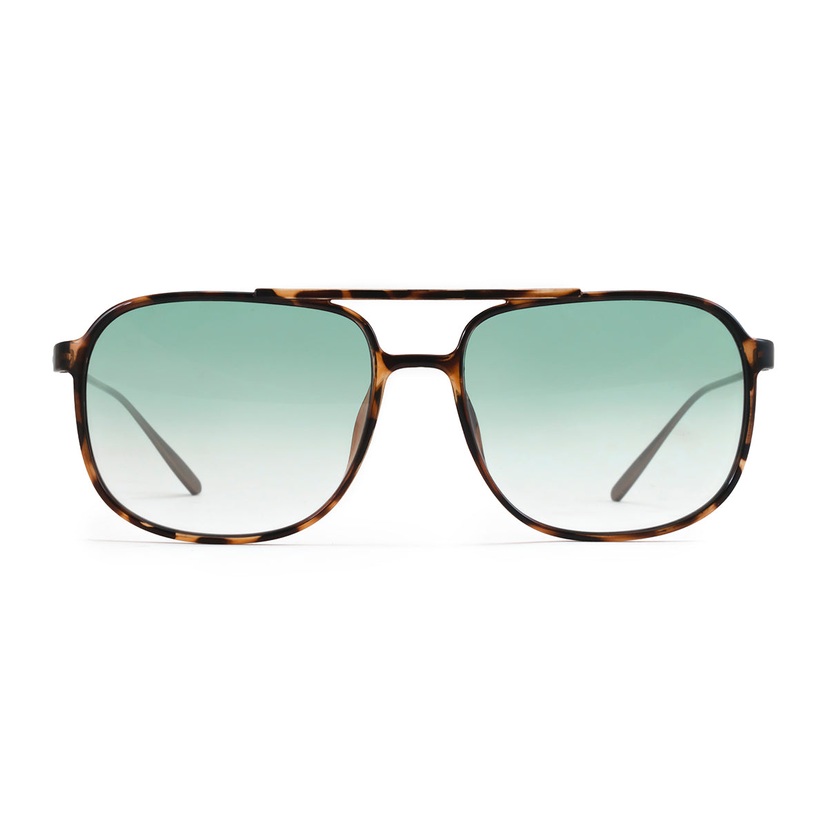 Caravan - Metal Tortoise - Green Gradient Lens