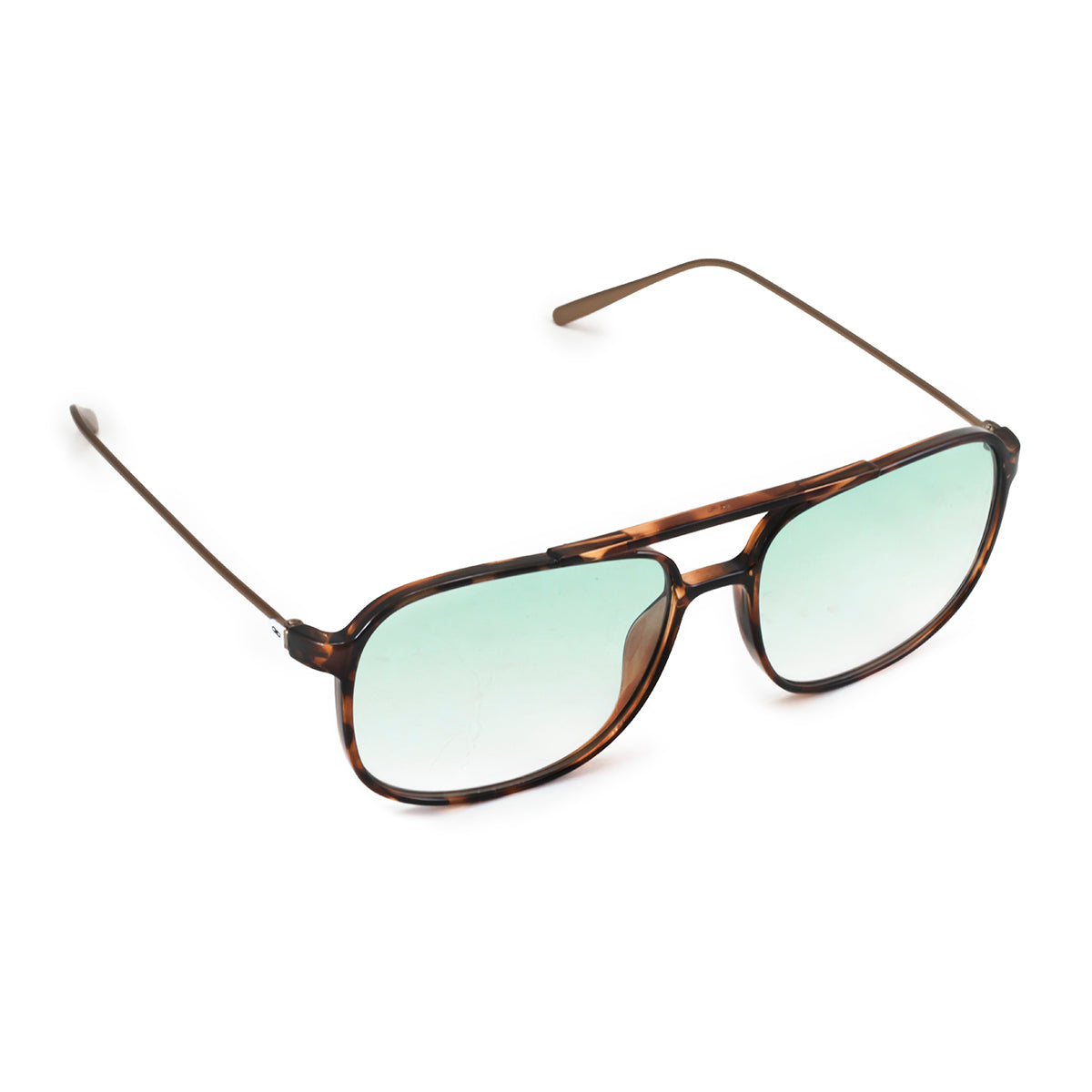 Caravan - Metal Tortoise - Green Gradient Lens