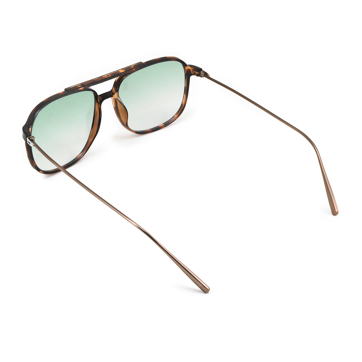 Caravan - Metal Tortoise - Green Gradient Lens