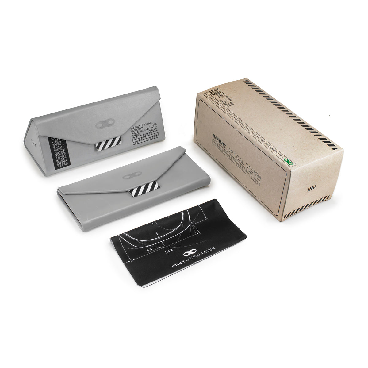 Linz - Black Shiny - Grey Gradient Lens