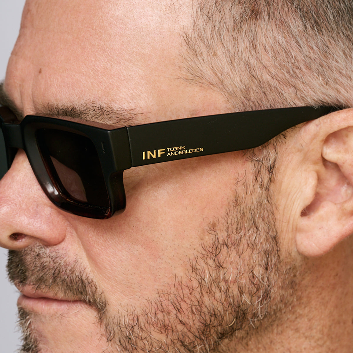 ExclamaTion - BM Havana - Green Lens - Men's style - INFINIT Eyewear