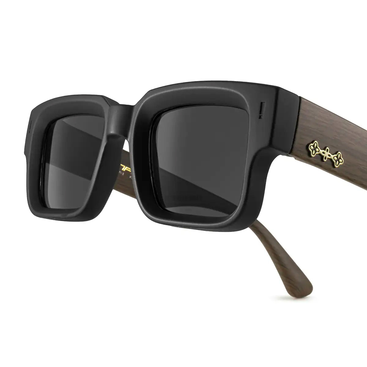 Exclamation Negro Mate Wood Lente Gris - imagen 11