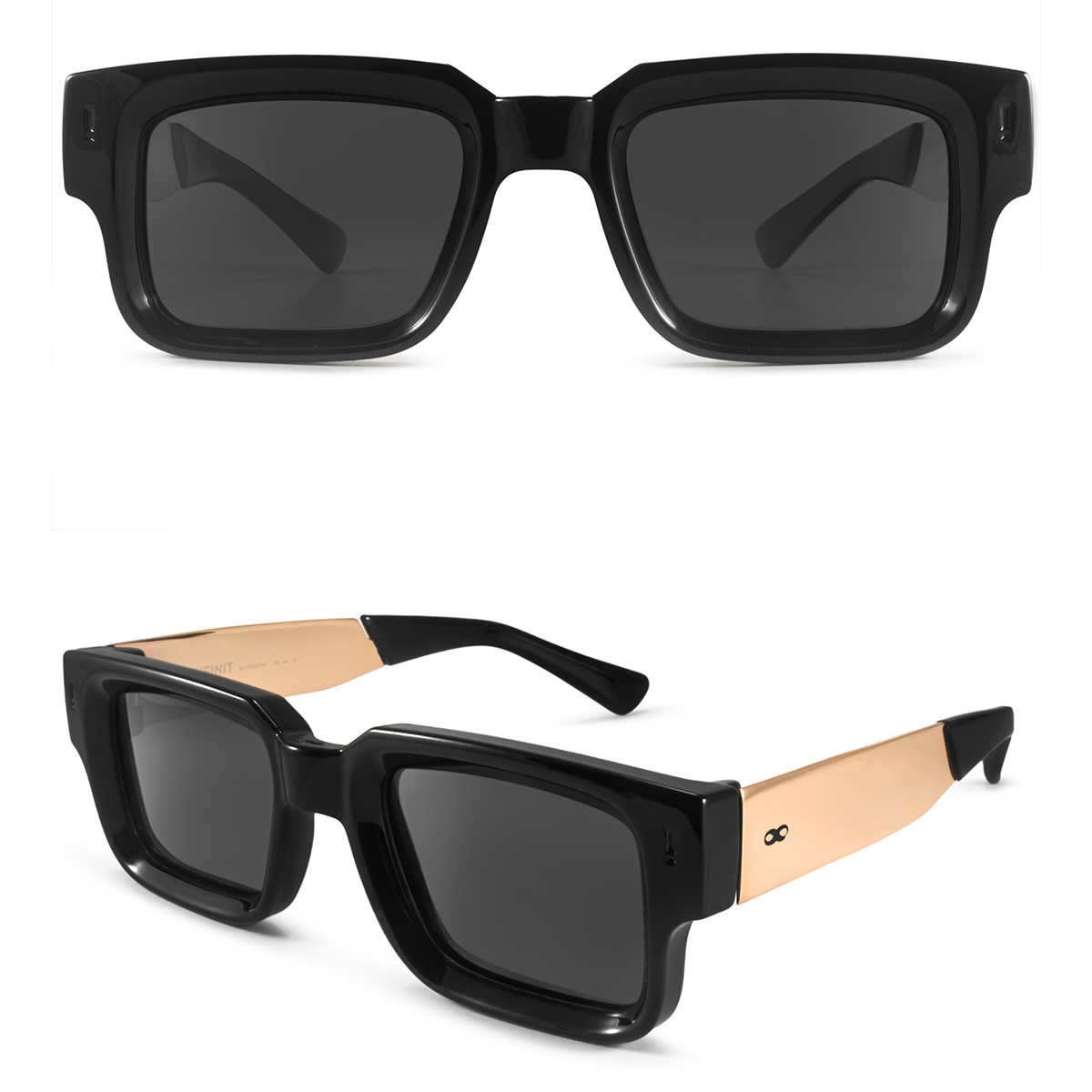 Exclamation - BS Metal - Gray Lens - INFINIT Eyewear