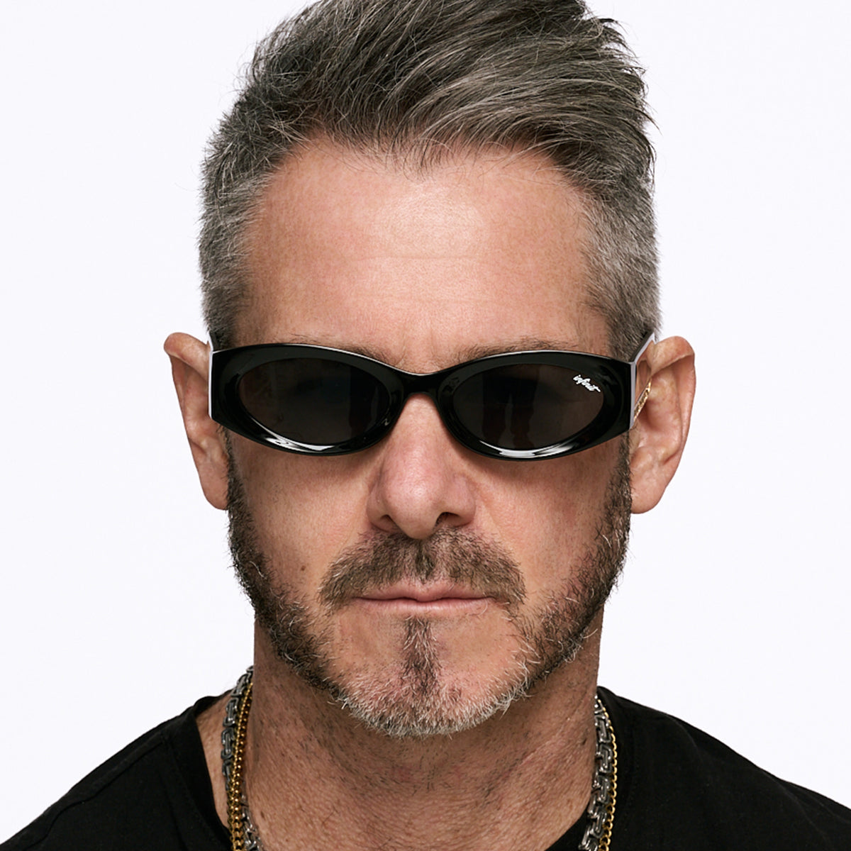 Florida - Glossy Black - Gray Lens