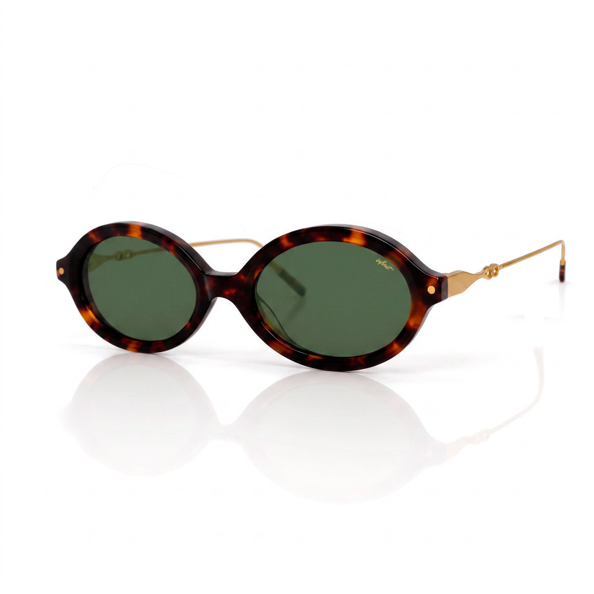Fokus Bold Tortoiseshell Green Lens