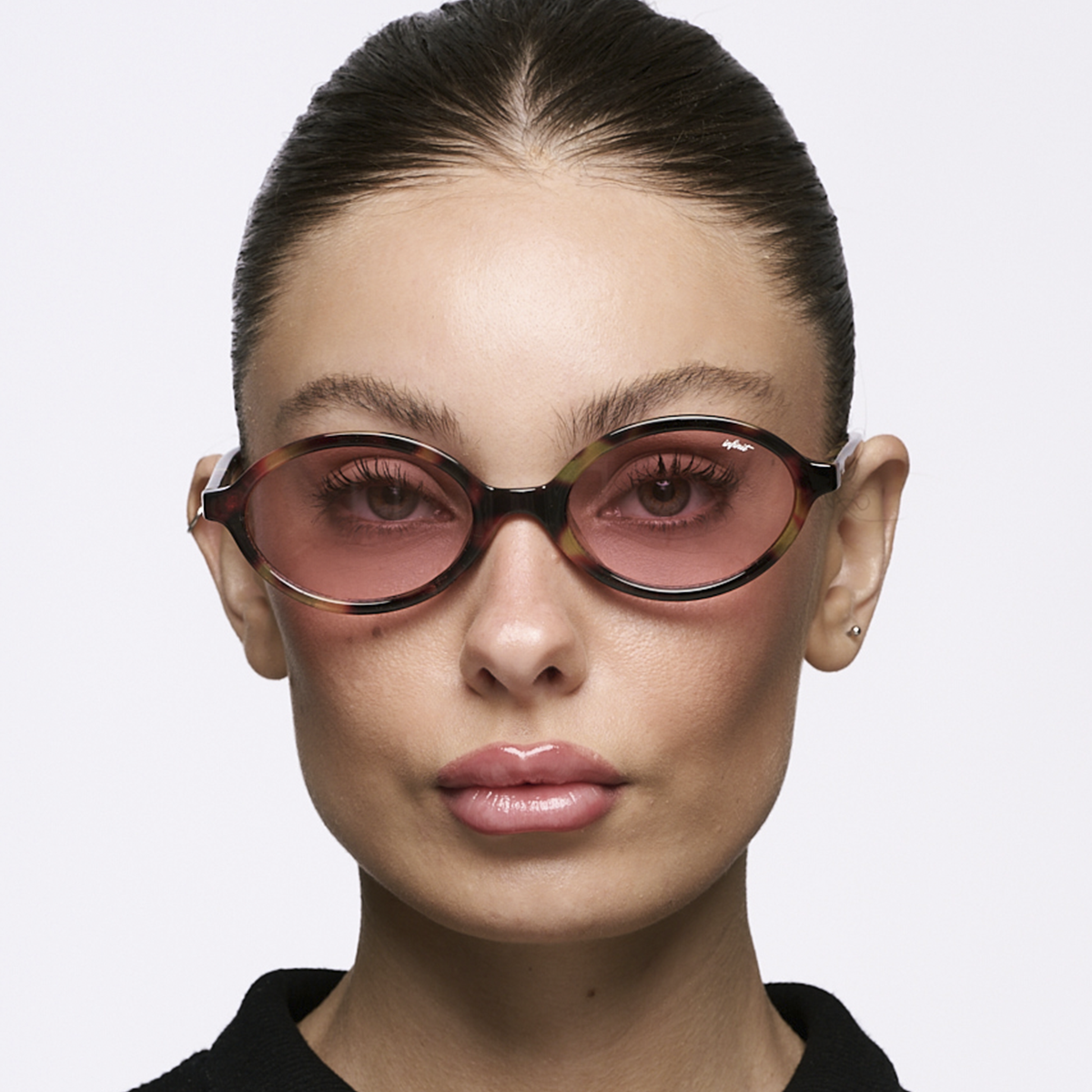 Fokus - Havana - Pink Lens