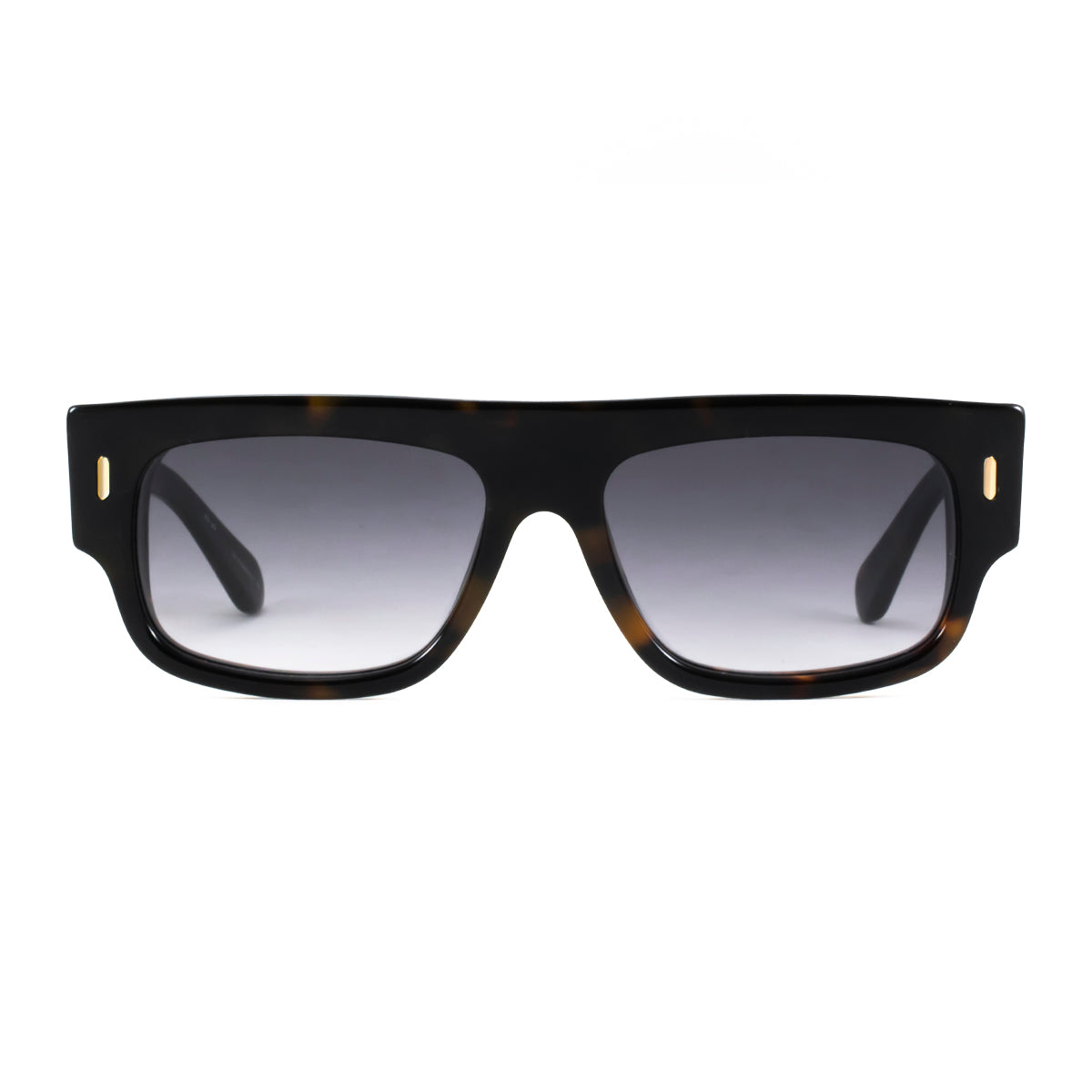 Glasgow Eco Briller - Tortoise - Smoke Gradient Lens