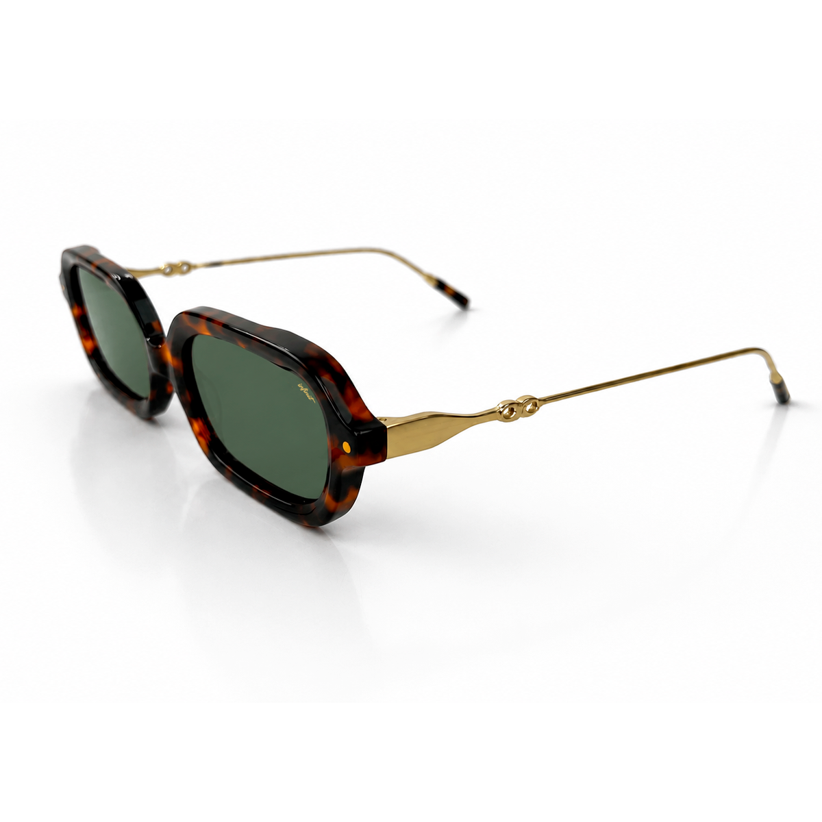 Glyze Bold Tortoiseshell Green Lens