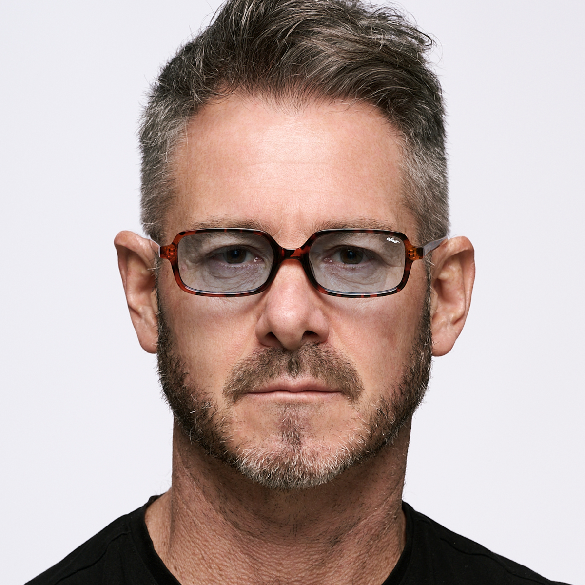 Glyze - Havana - Blue Lens - Men's style - INFINIT Eyewear