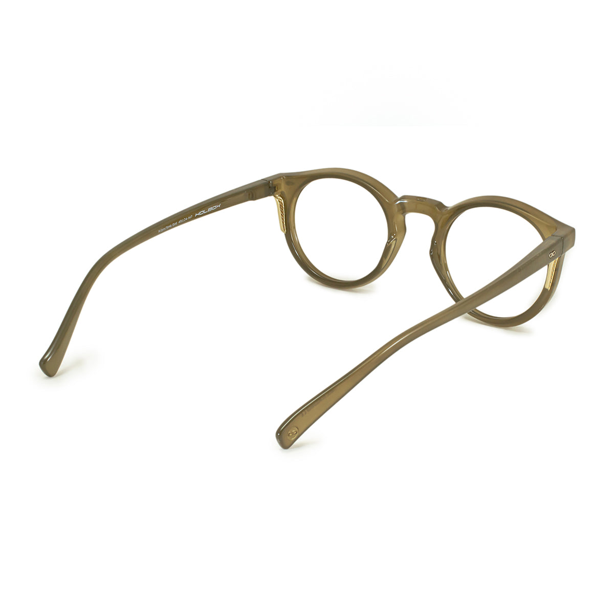 HOLBOX - Milky Brown Lens Smoke Gradient