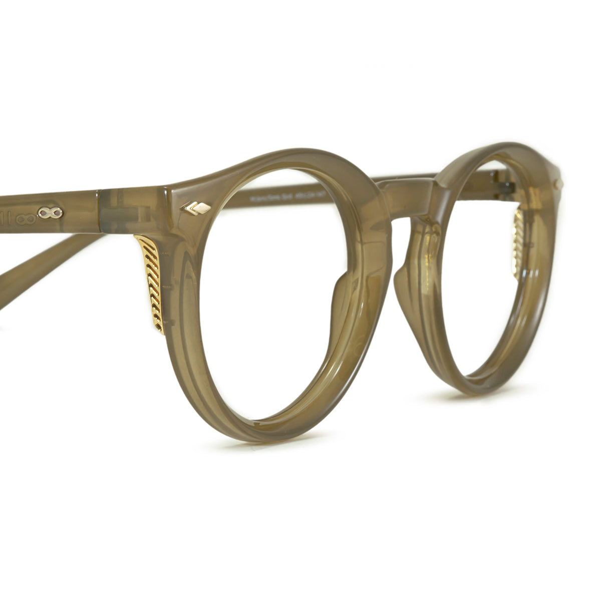 HOLBOX - Milky Brown Lens Smoke Gradient