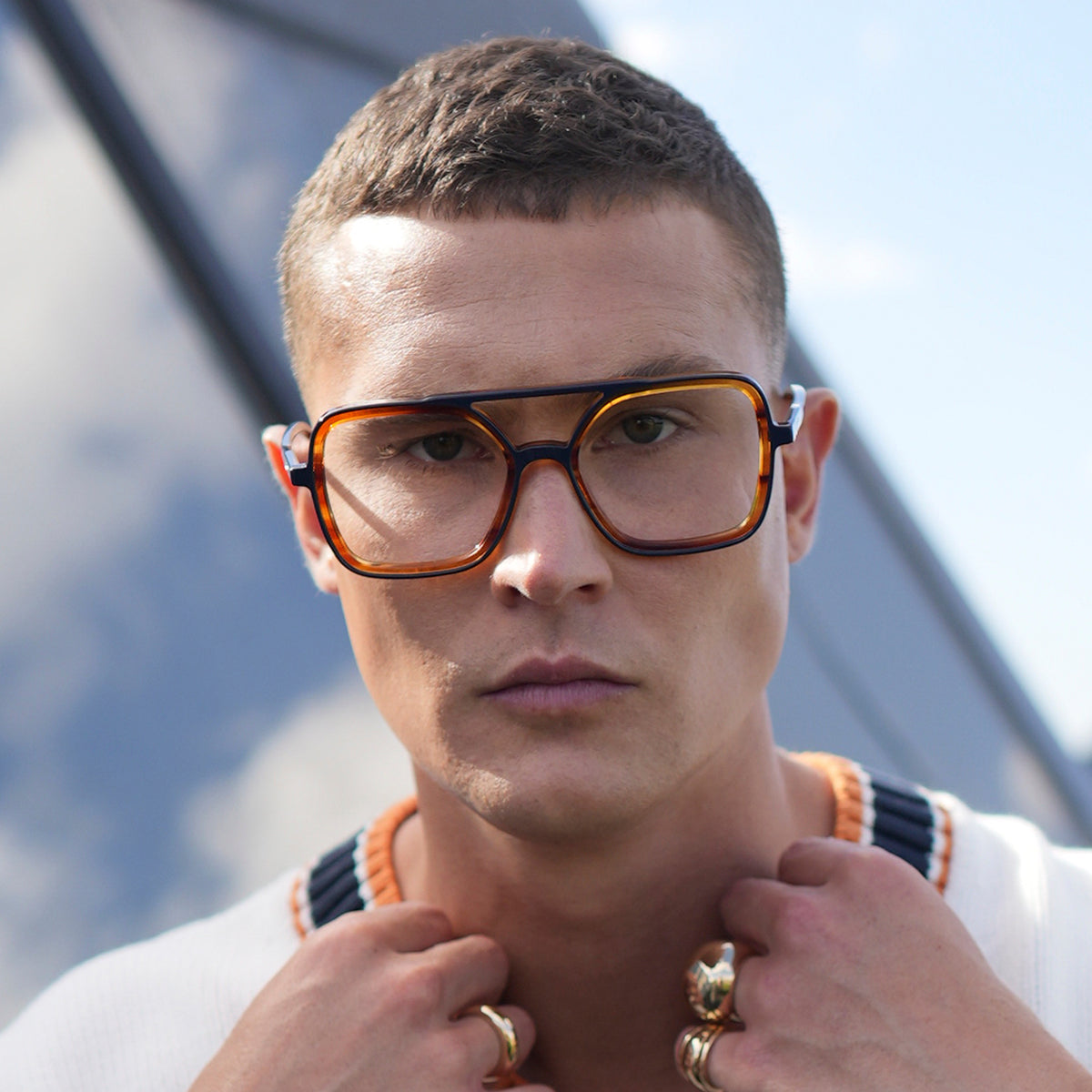 SEUL - Ambar Lens Orange Gradient