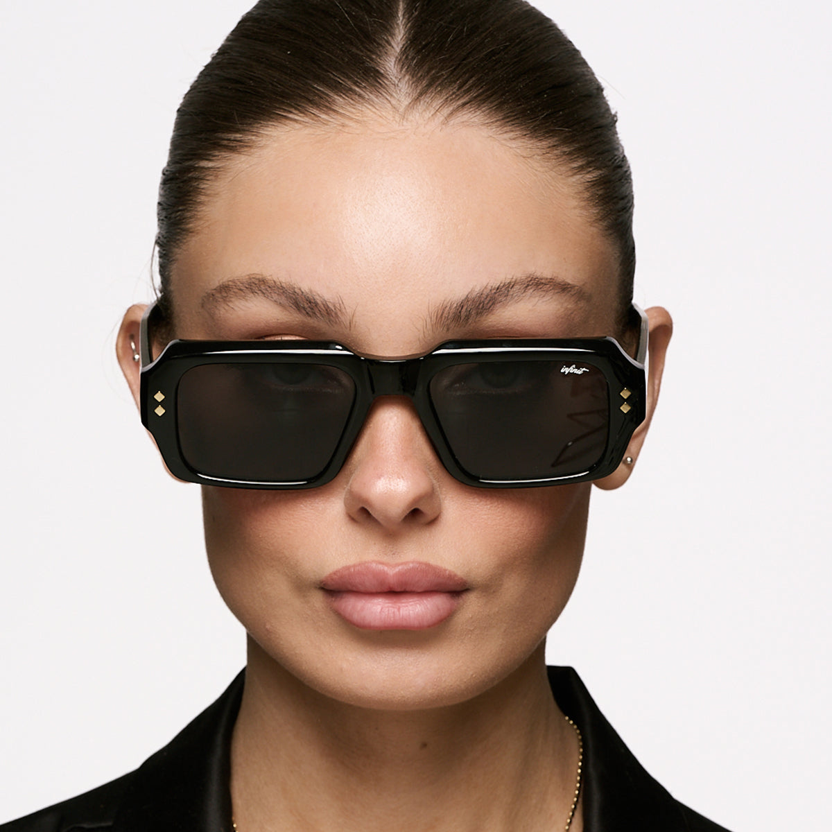 Houston - Glossy Black - Gray Lens