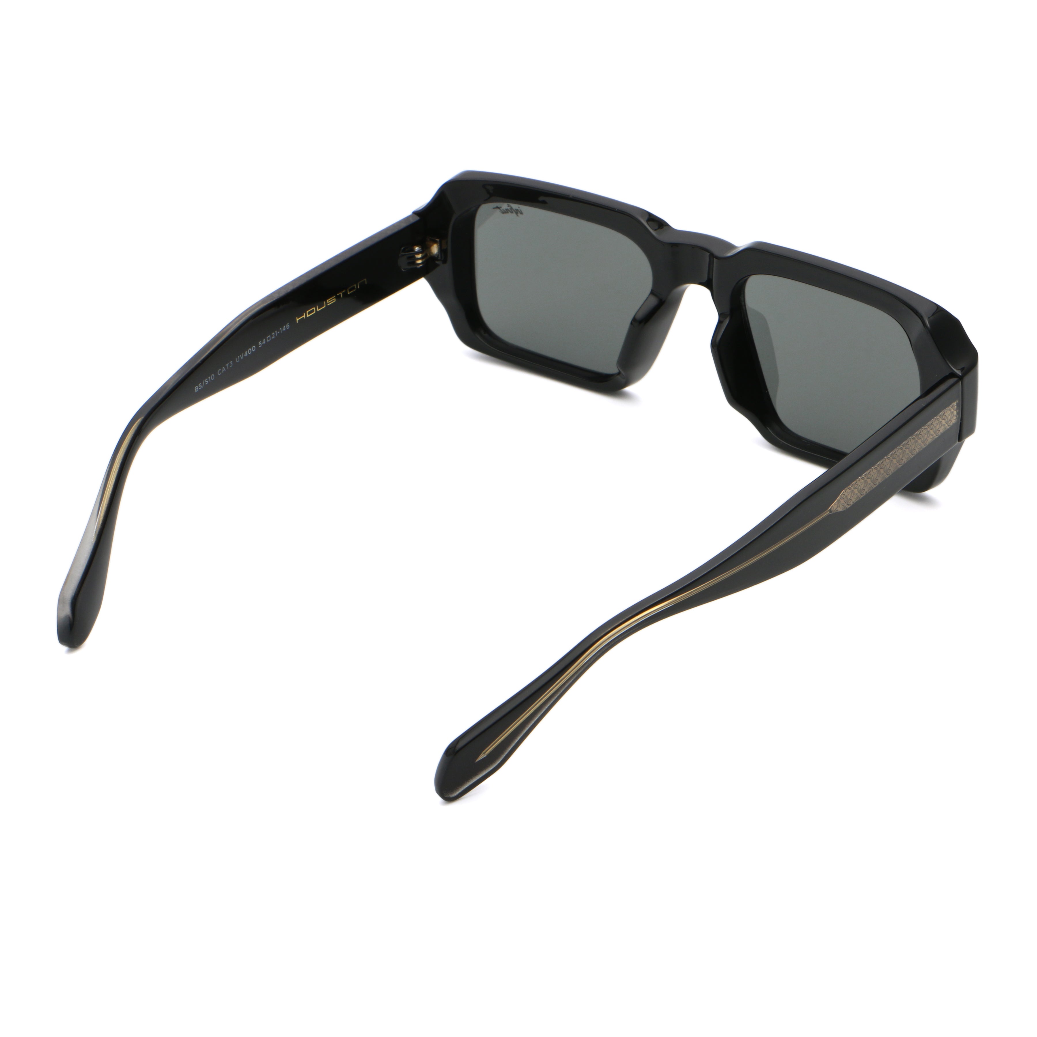 Houston - Glossy Black - Gray Lens