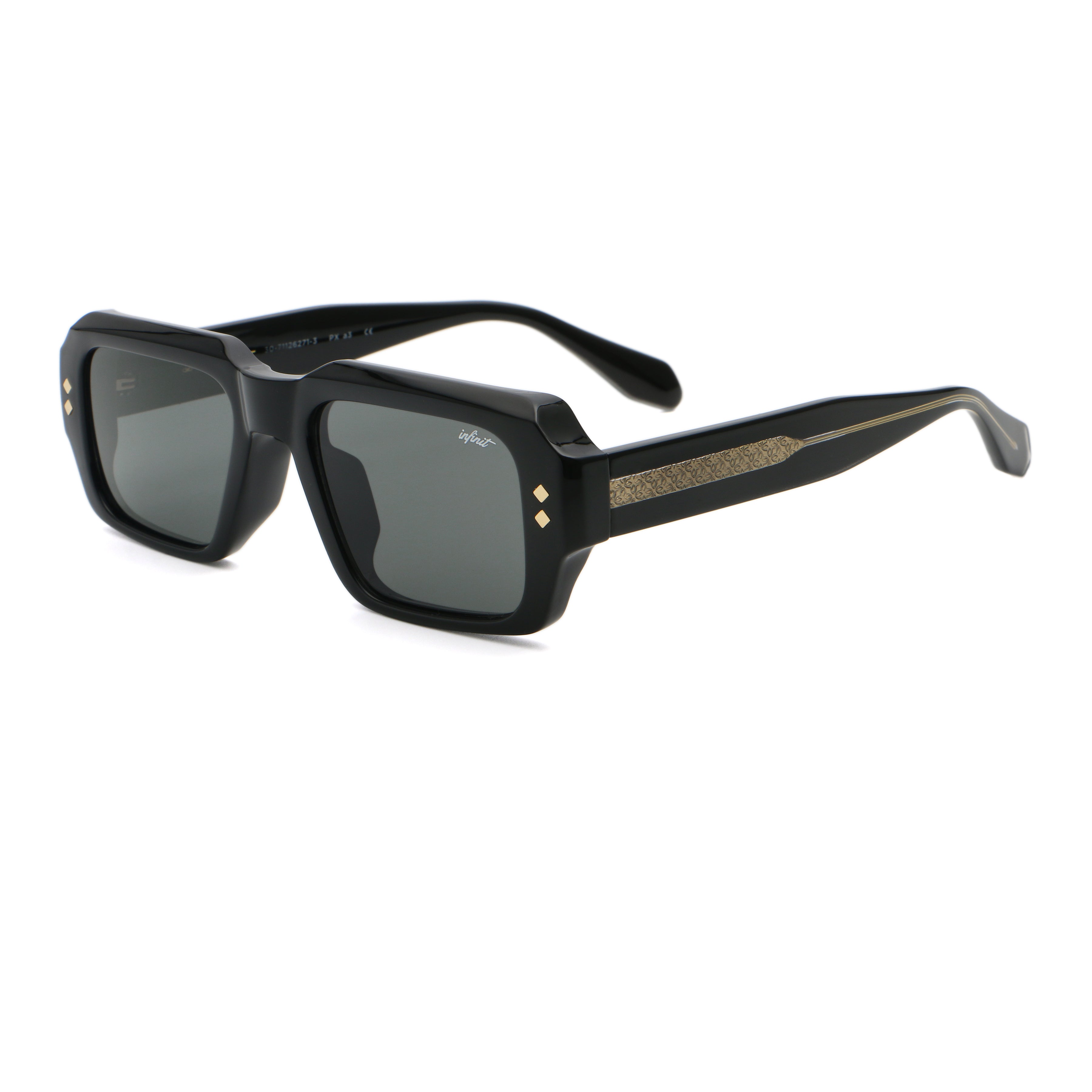 Houston - Glossy Black - Gray Lens