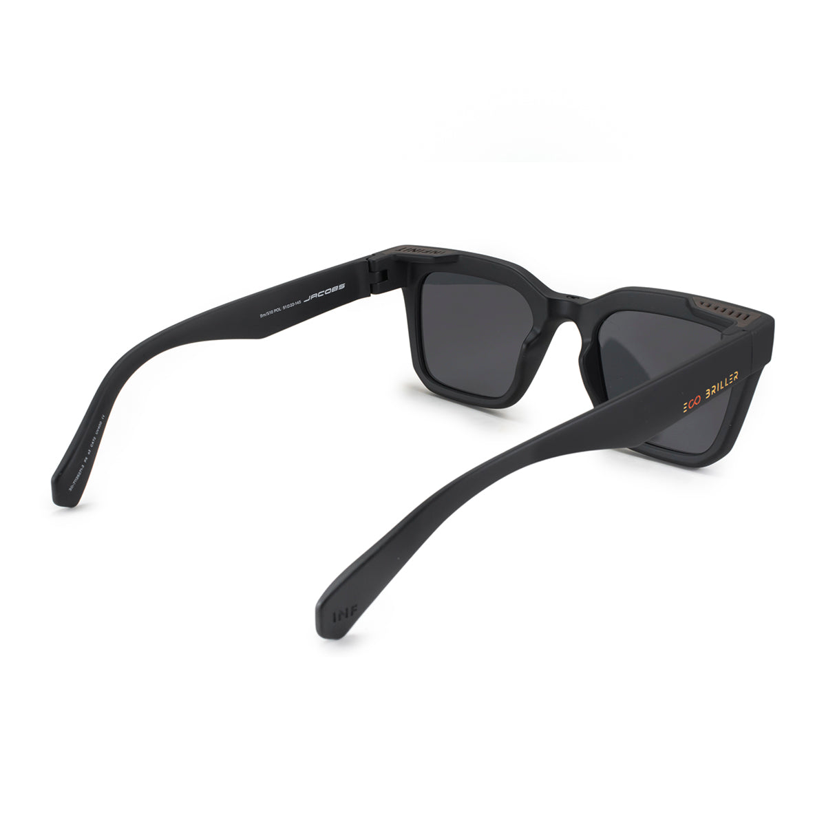 Jacobs Eco Briller - Black Matt - Grey Polarized Lens