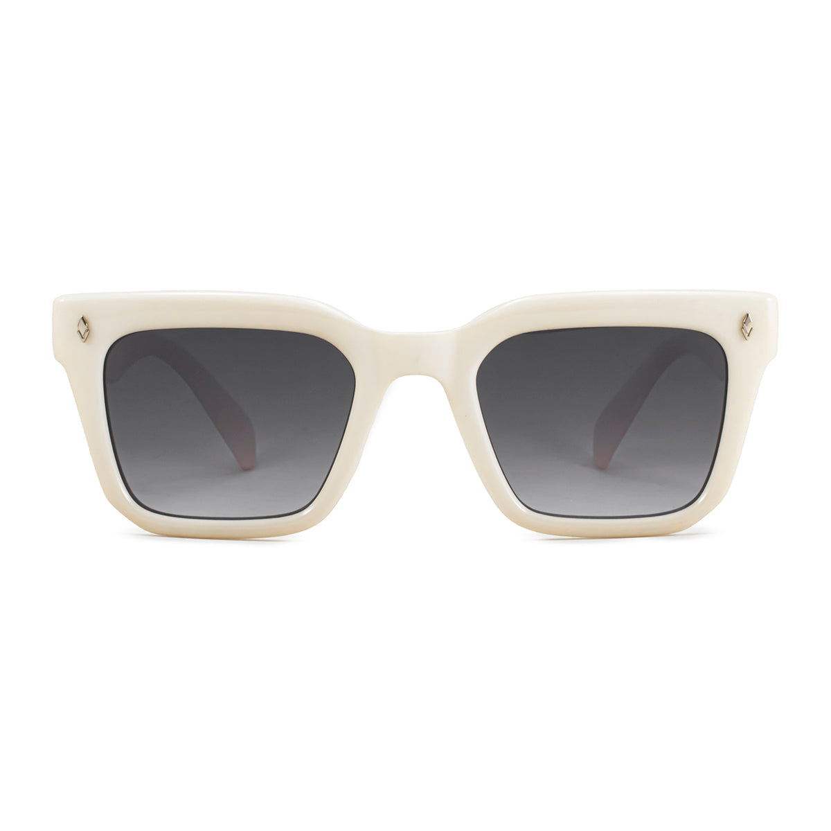 Jacobs Eco Briller - Bone - Smoke Gradient Lens