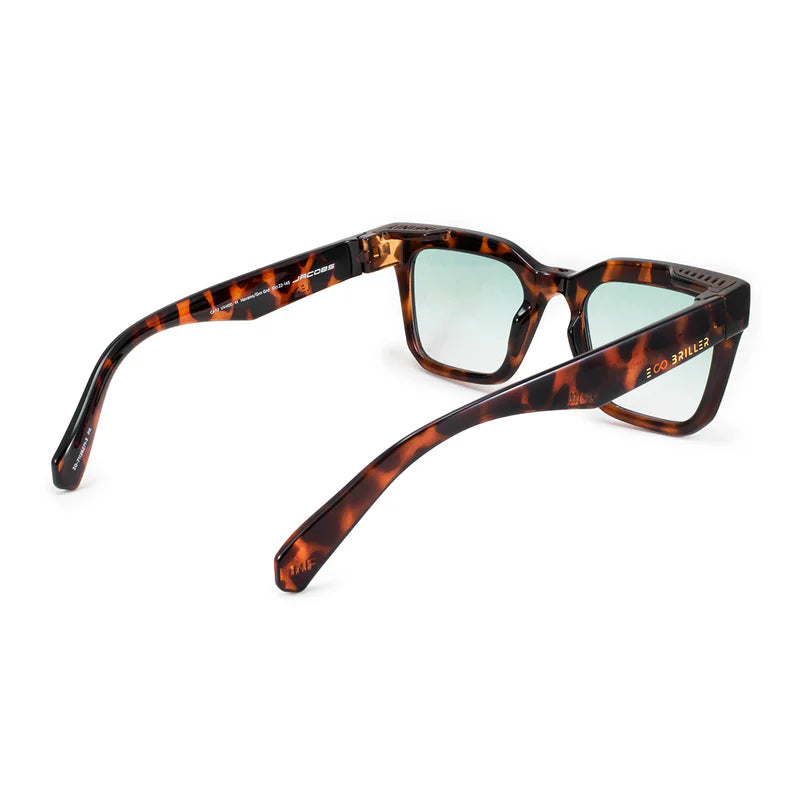 Jacobs Eco Briller - Tortoise - Green Gradient Lens