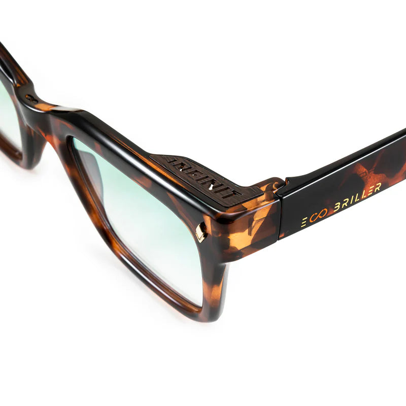 Jacobs Eco Briller - Tortoise - Green Gradient Lens