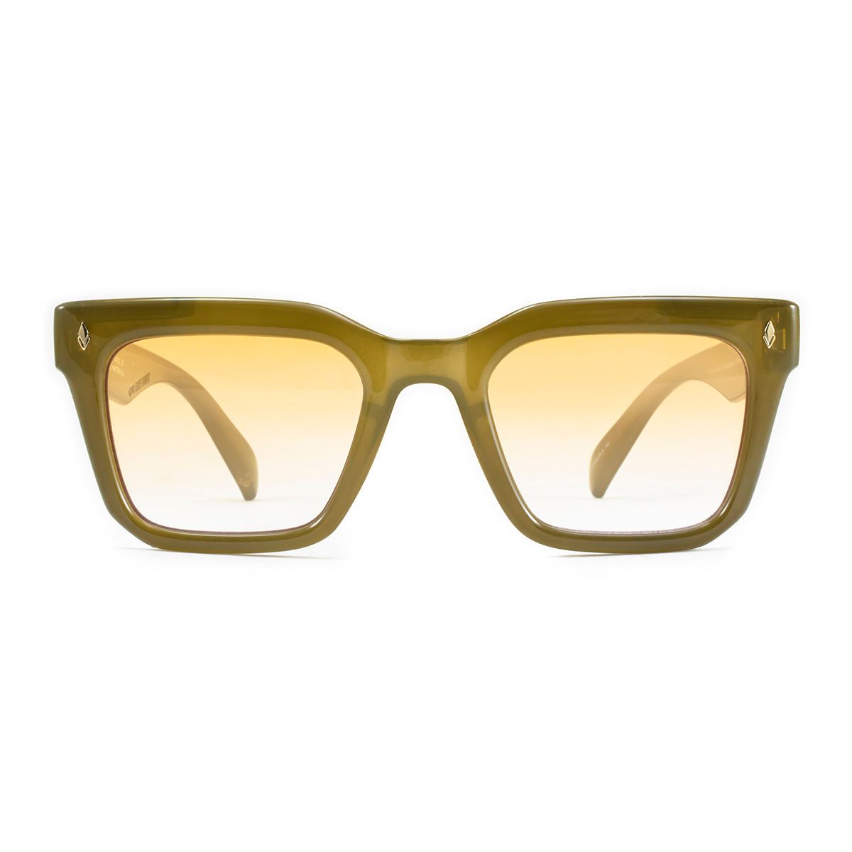 Jacobs Eco Briller - Milky Brown - Orange Gradient Lens