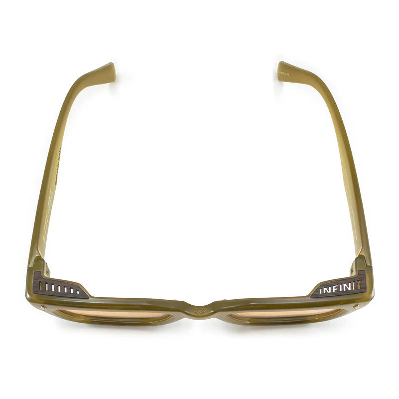 Jacobs Eco Briller - Milky Brown - Orange Gradient Lens