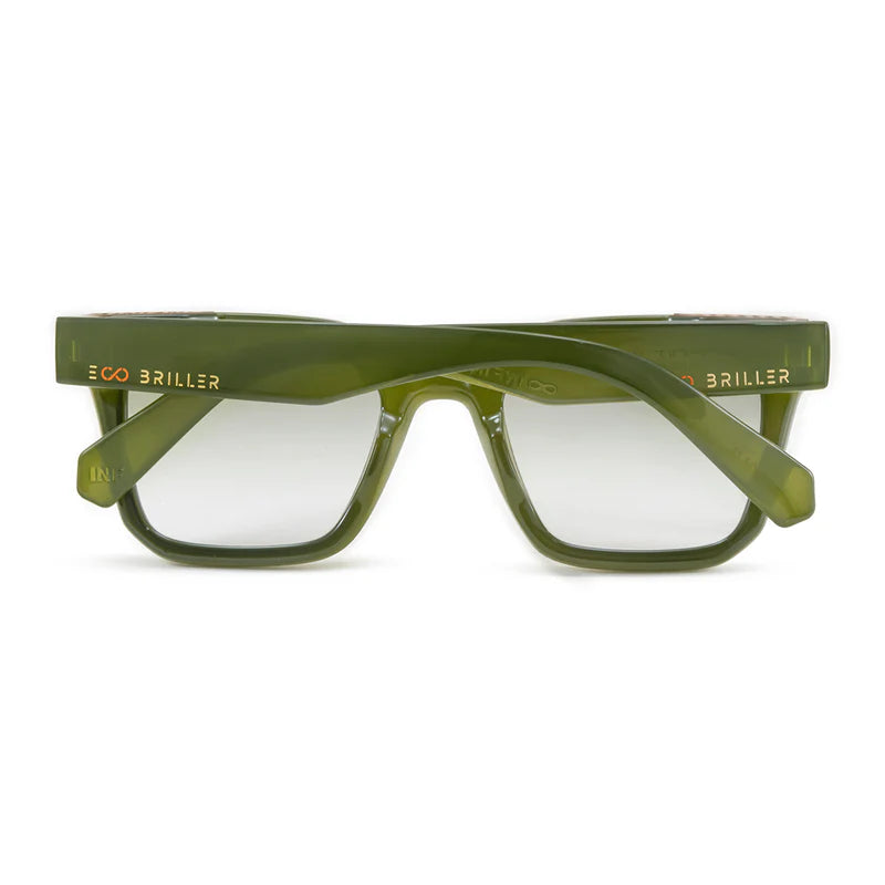 Jacobs Eco Briller - Olive - Green Gradient Lens
