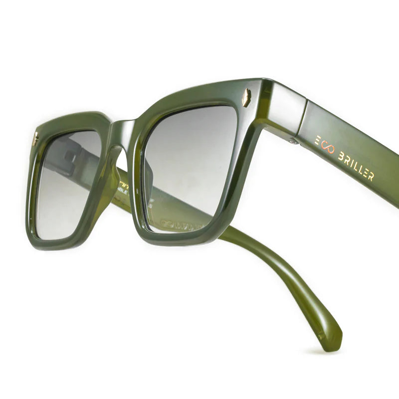 Jacobs Eco Briller - Olive - Green Gradient Lens