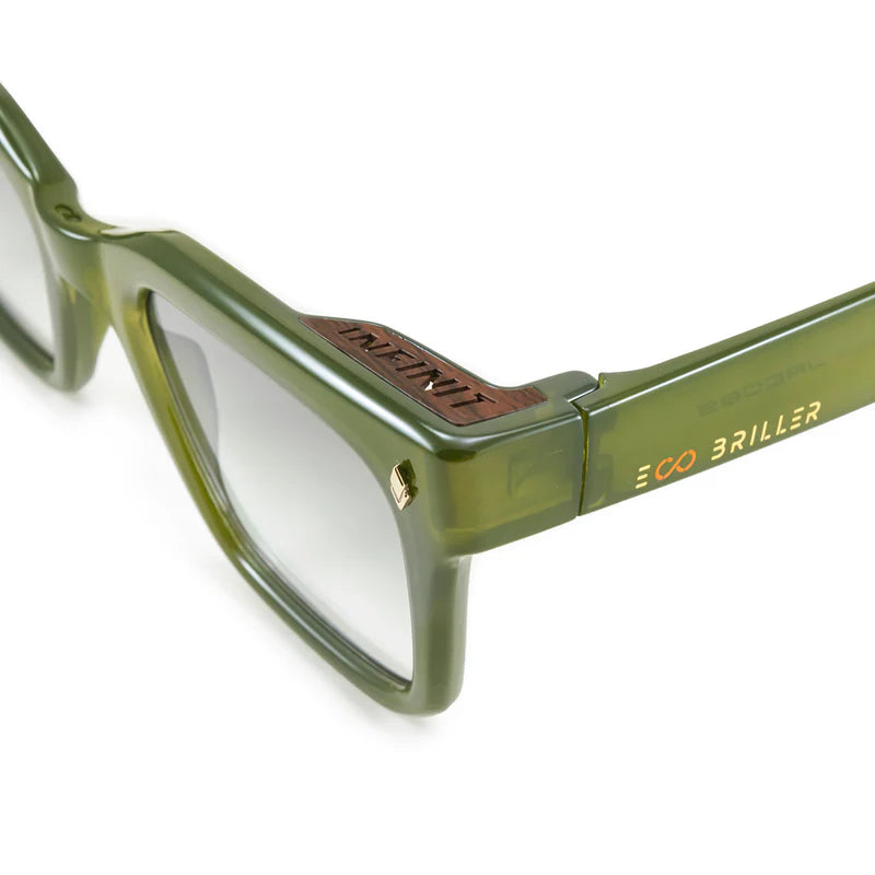 Jacobs Eco Briller - Olive - Green Gradient Lens