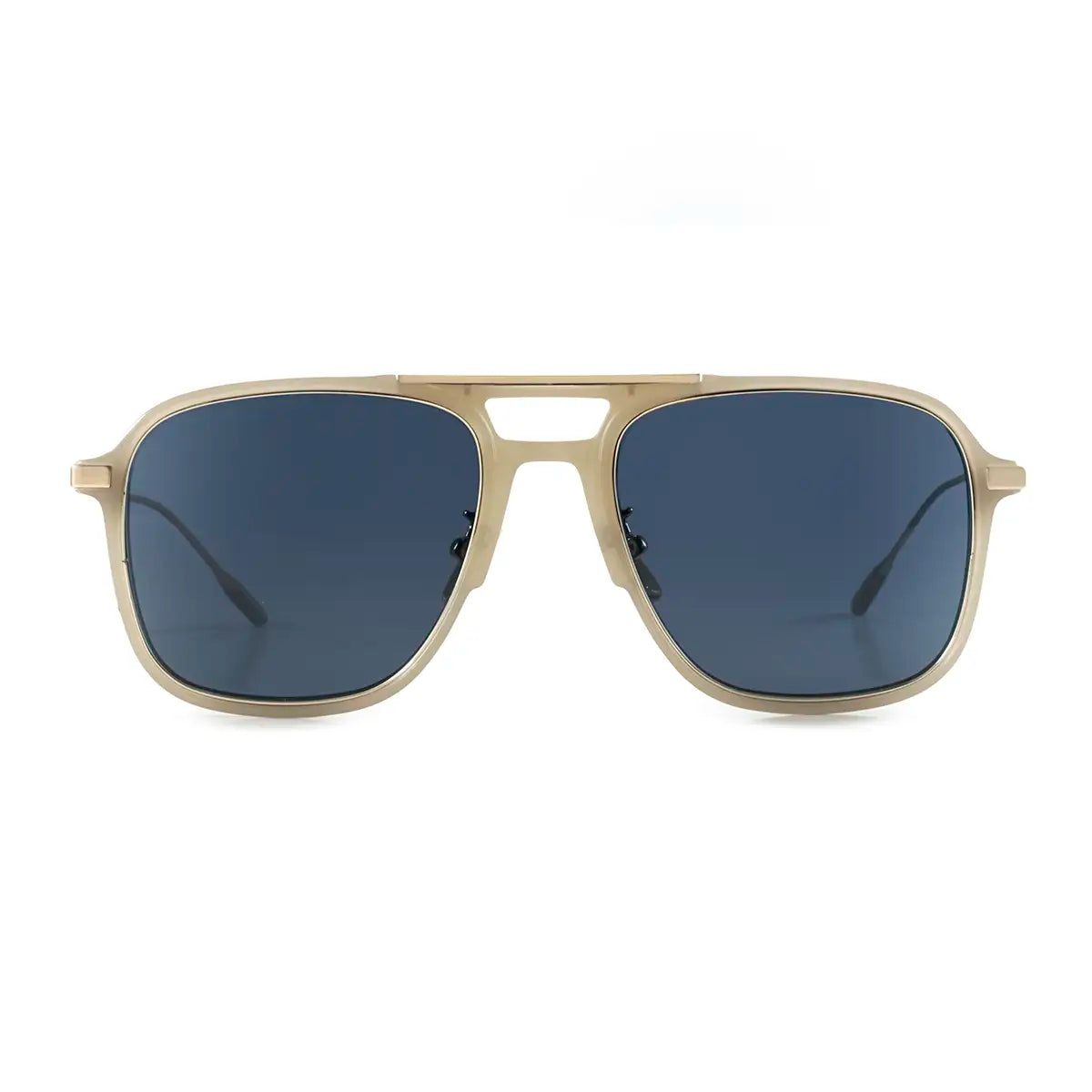 Miami Milky Brown - Blue Lens