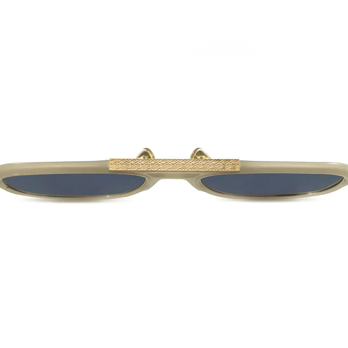 Miami Milky Brown - Blue Lens