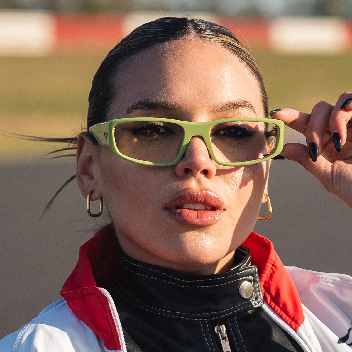 VENICE - Pistache Lens Grey Polarized