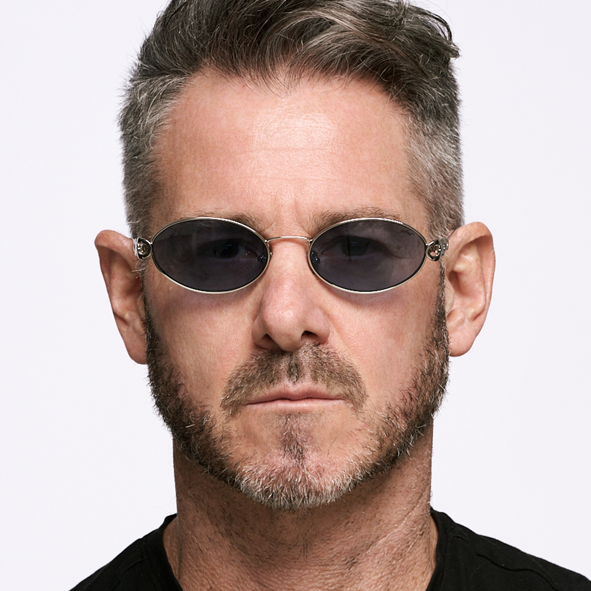 Namib - Silver - Blue Lens