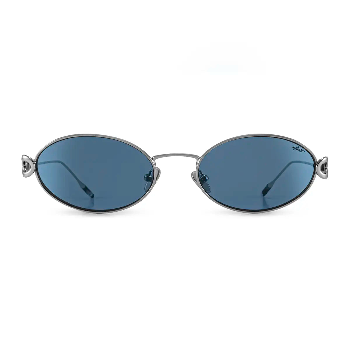 Namib - Silver - Blue Lens