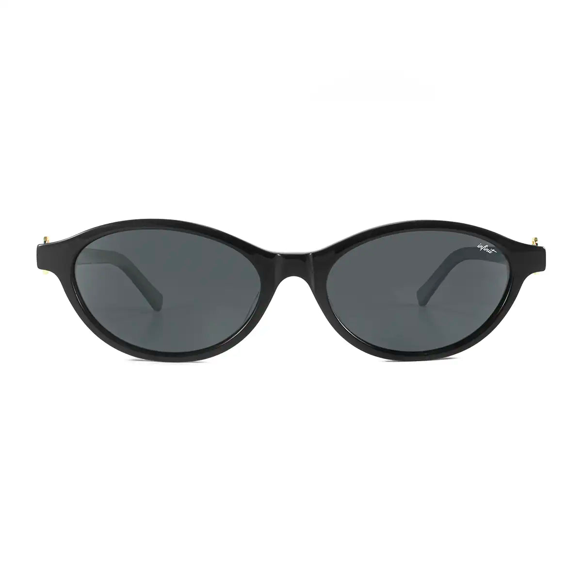Naomi - Glossy Black - Gray Gradient Lens