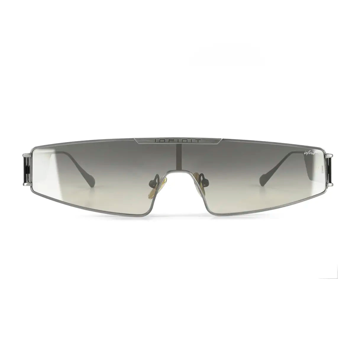 Panoramic - Silver - Coffee Mirrored Gradient Lens