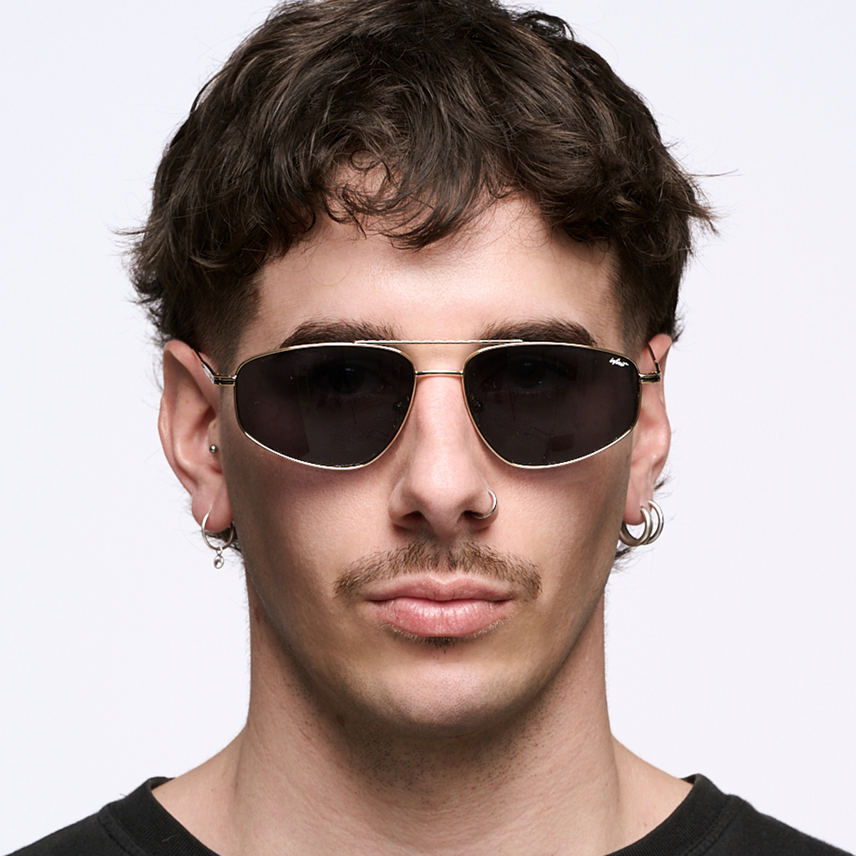 Pierre - Gold - Gray Lens