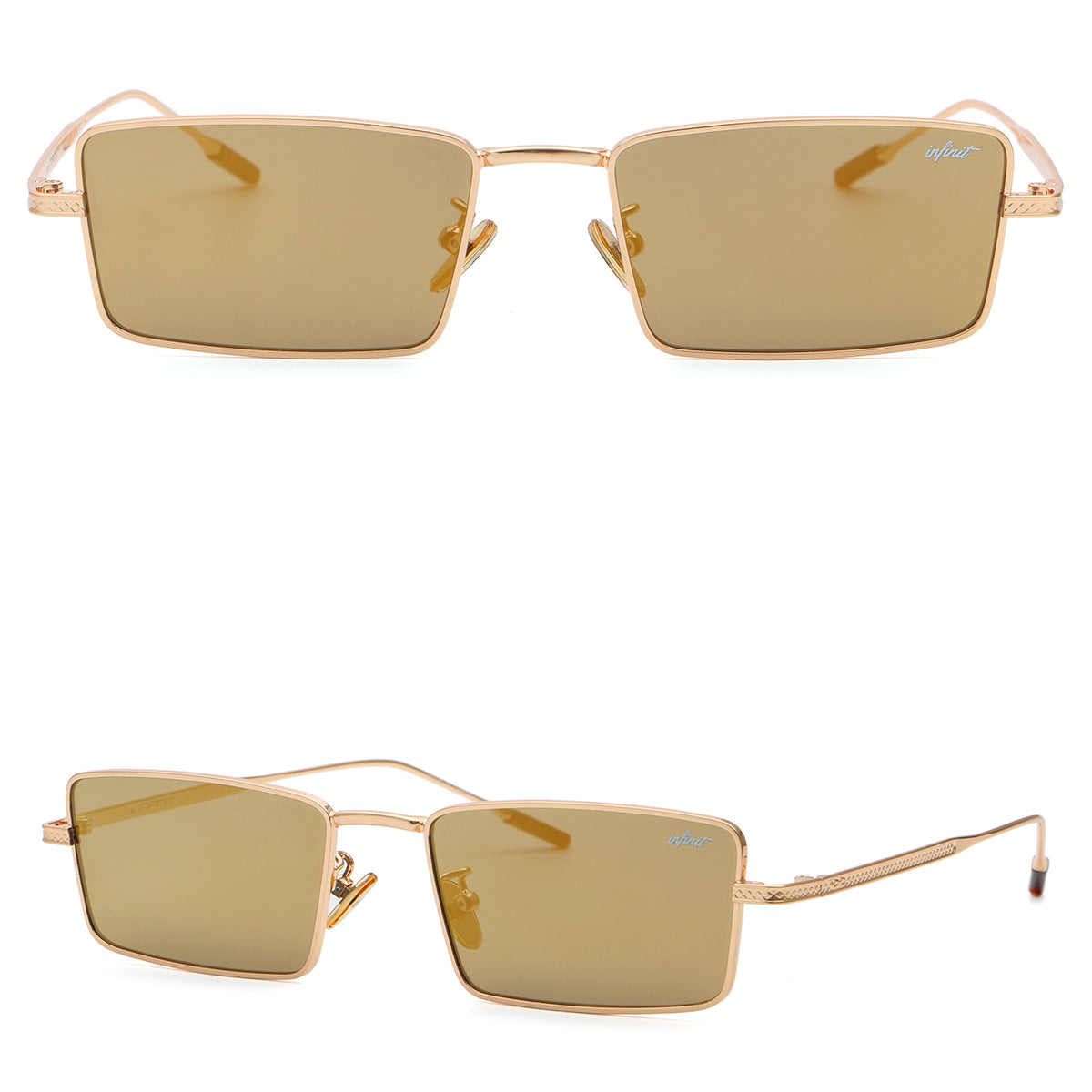 Positano - Gold Bronze - Mirrored Lens