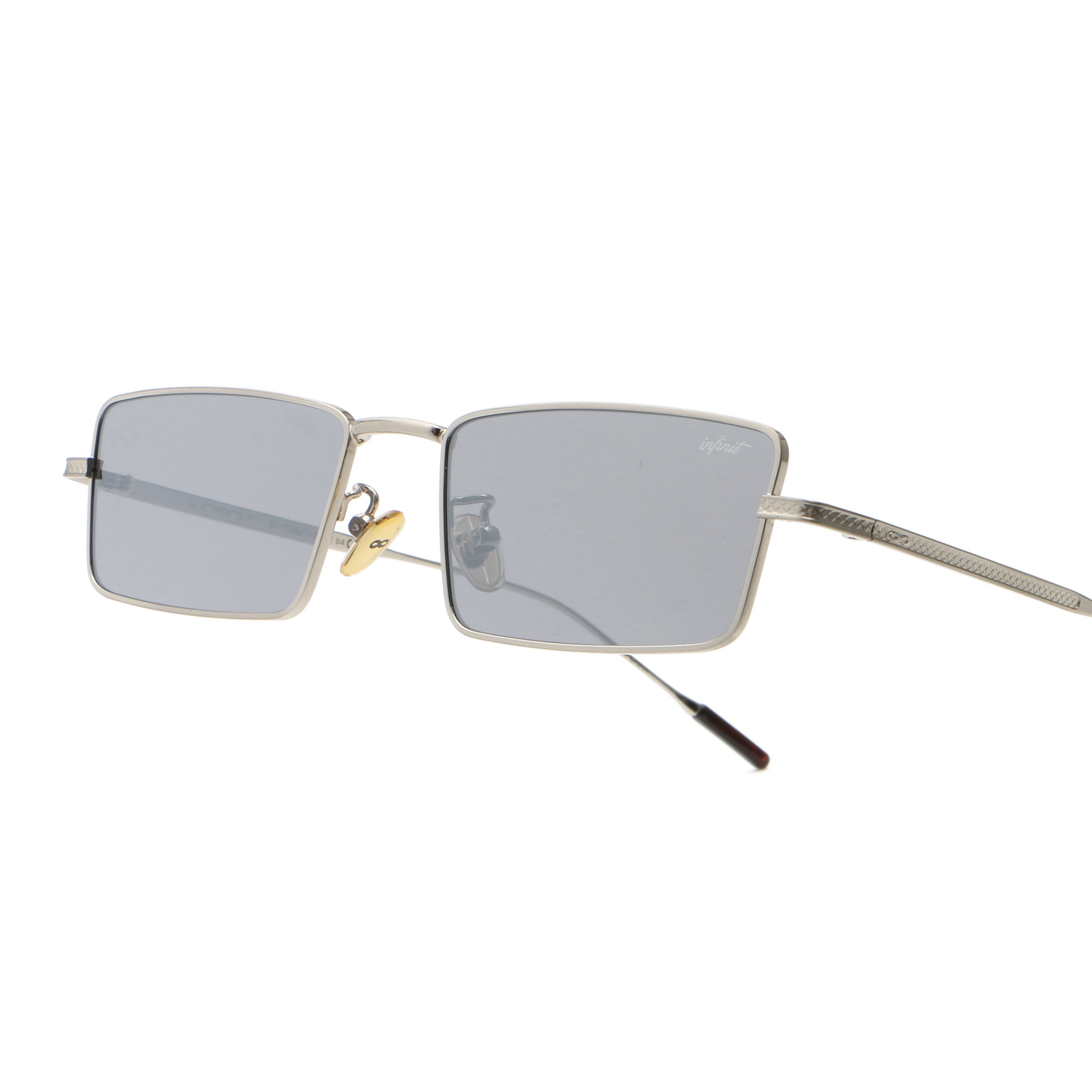 Positano - Silver - Mirrored Lens