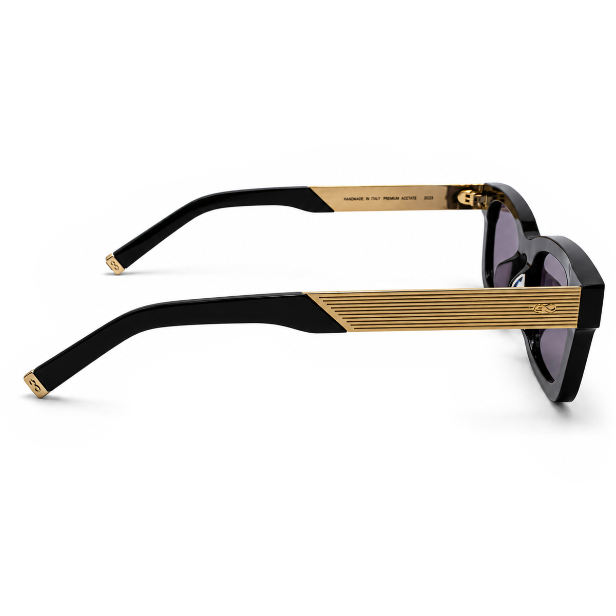 Rich Gold Gray Lens