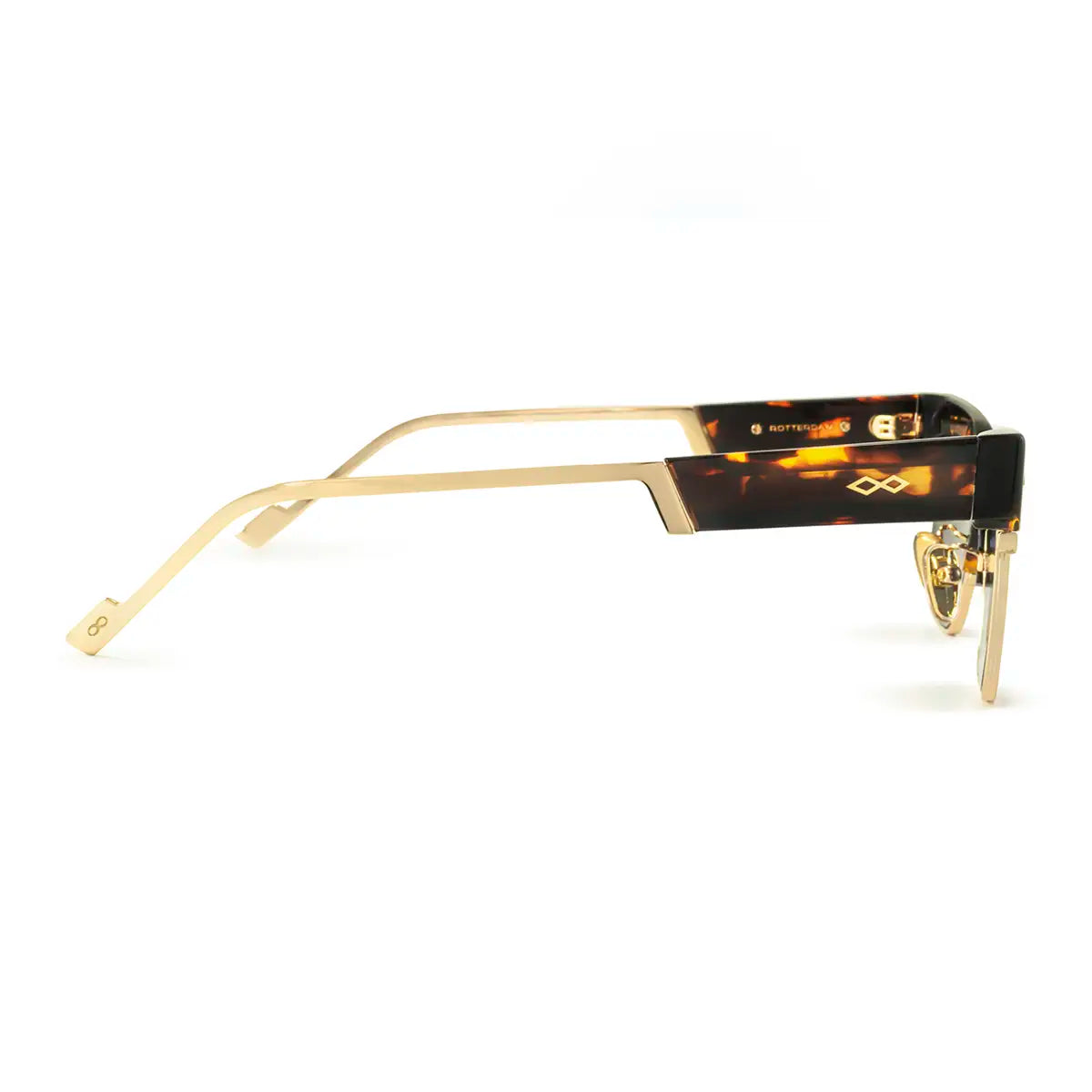 Rotterdam Tortoiseshell - Grey Lens
