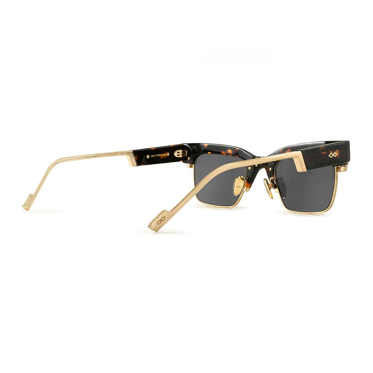 Rotterdam Tortoiseshell - Grey Lens