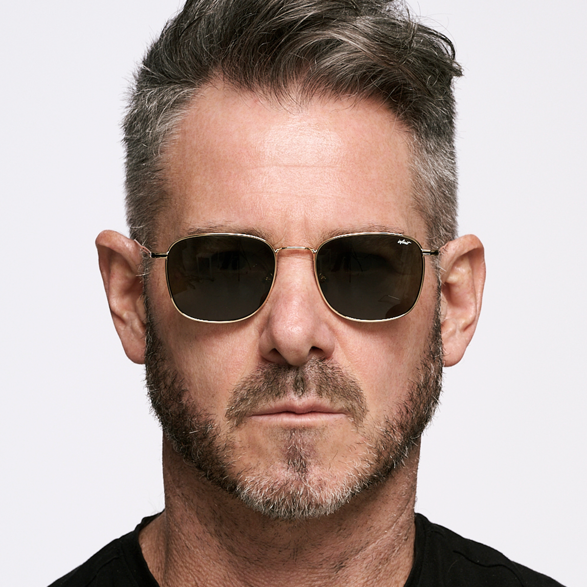 Secchia - Gold - Green Lens