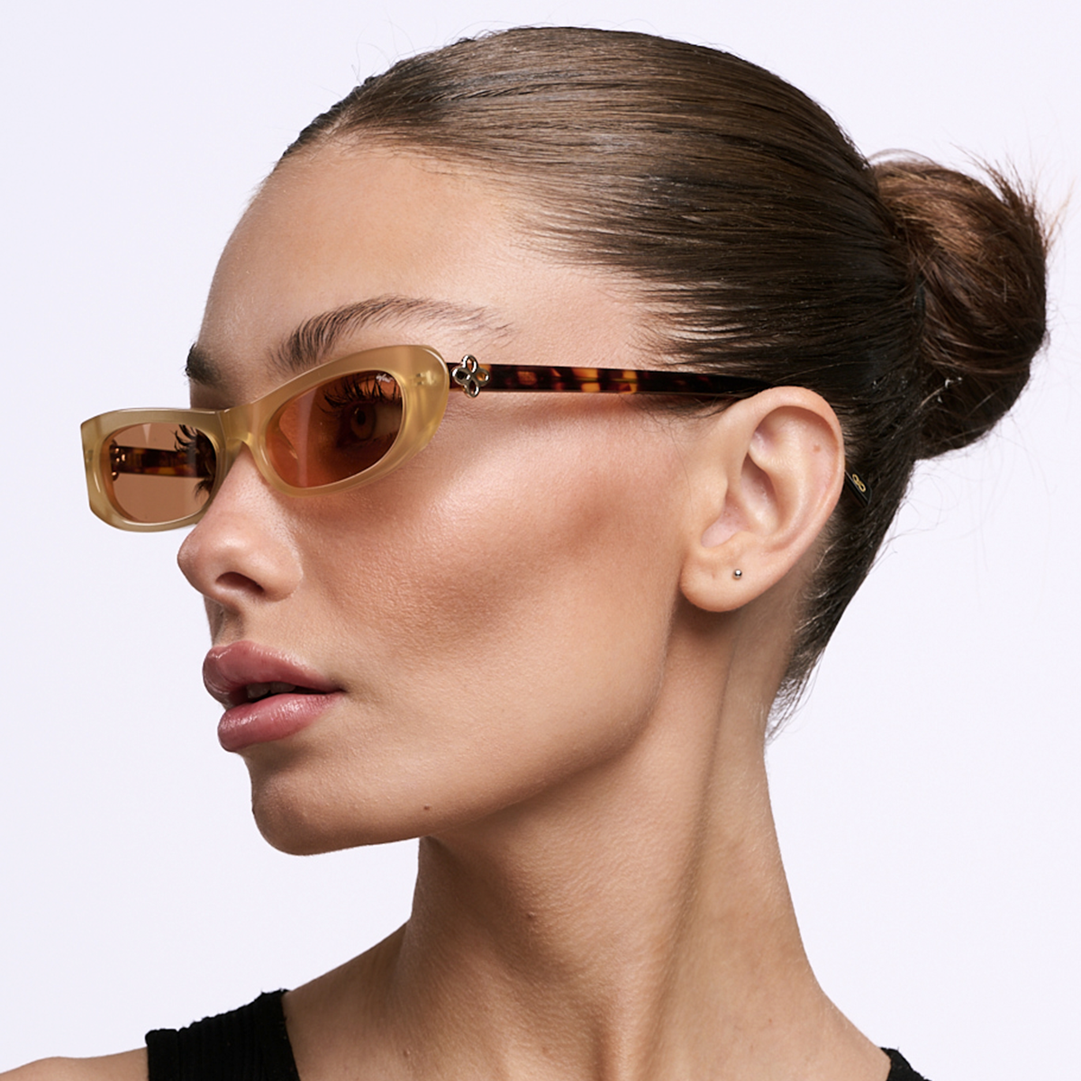 Trinity - Champanhe Havana - Lente Torrado - Women's style - INFINIT Eyewear
