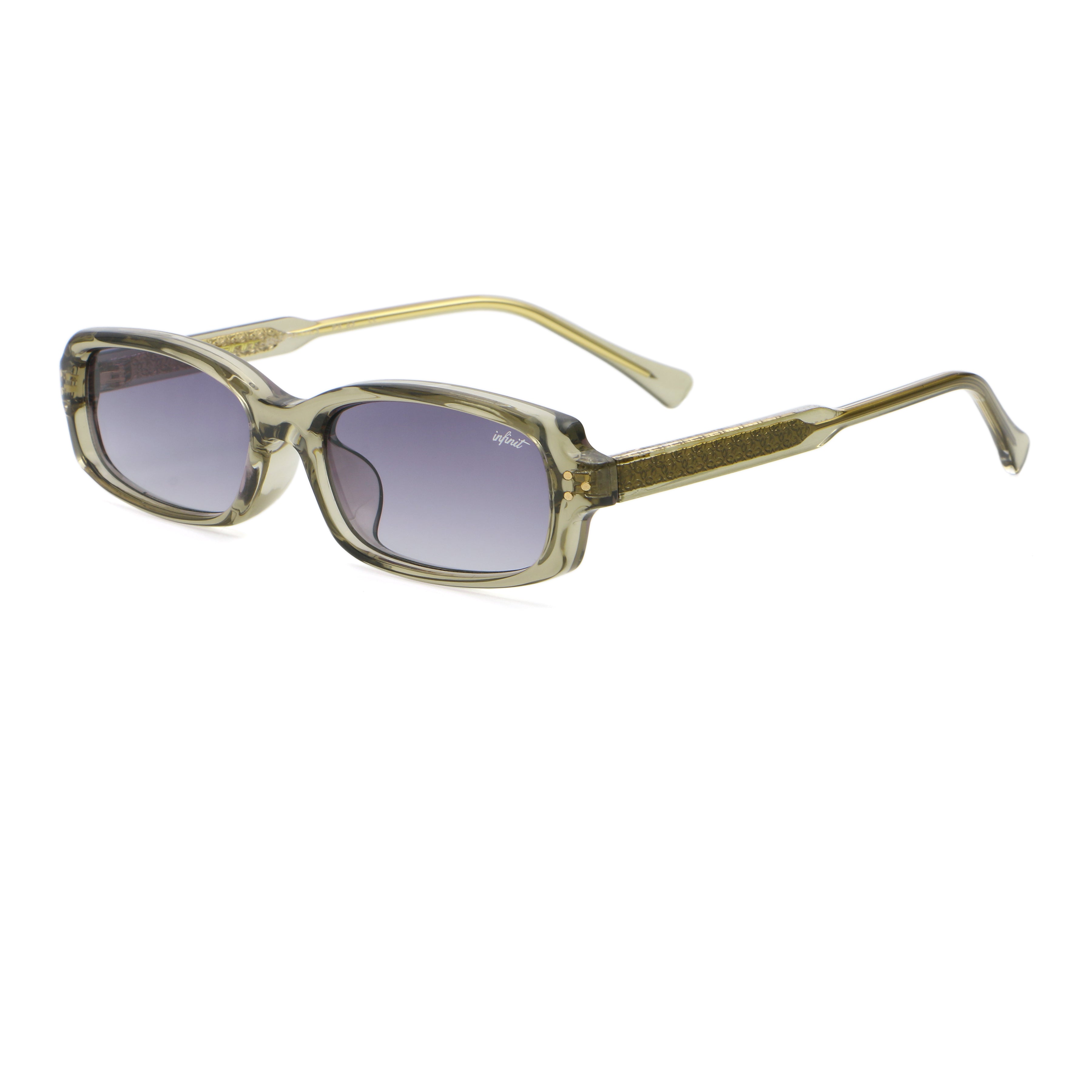 Virgil - Light Gray Gradient - Purple Lens