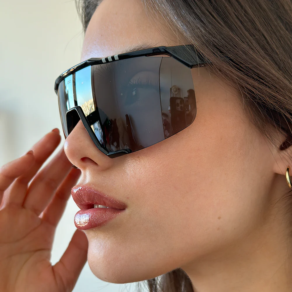 Kioto - Black Shiny - Smoke Lens